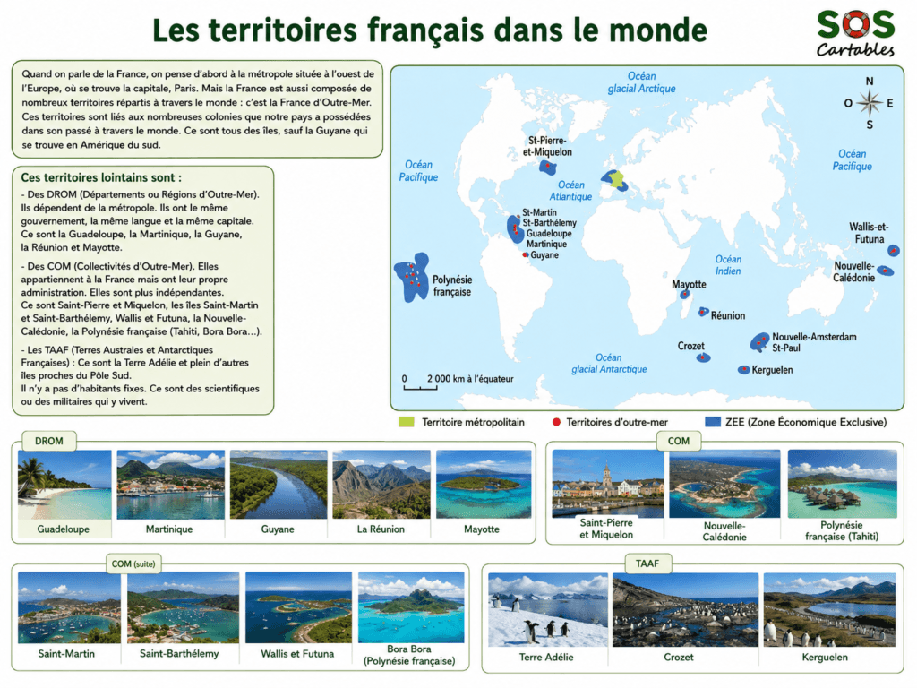 territoires français d'outre mer