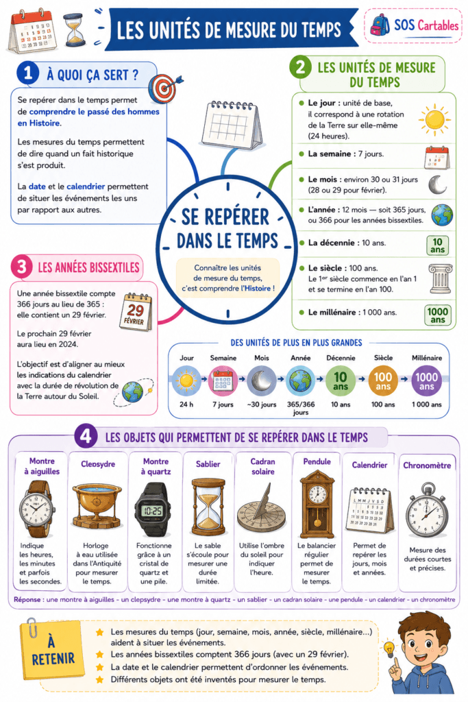 Se repérer dans le temps : la carte mentale