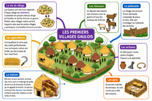 Lire la suite à propos de l’article La vie des Gaulois : leçon complète sur leur habitat et leur quotidien