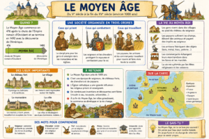 Lire la suite à propos de l’article Le Moyen Âge CM1 : toutes les leçons gratuites pour tout comprendre