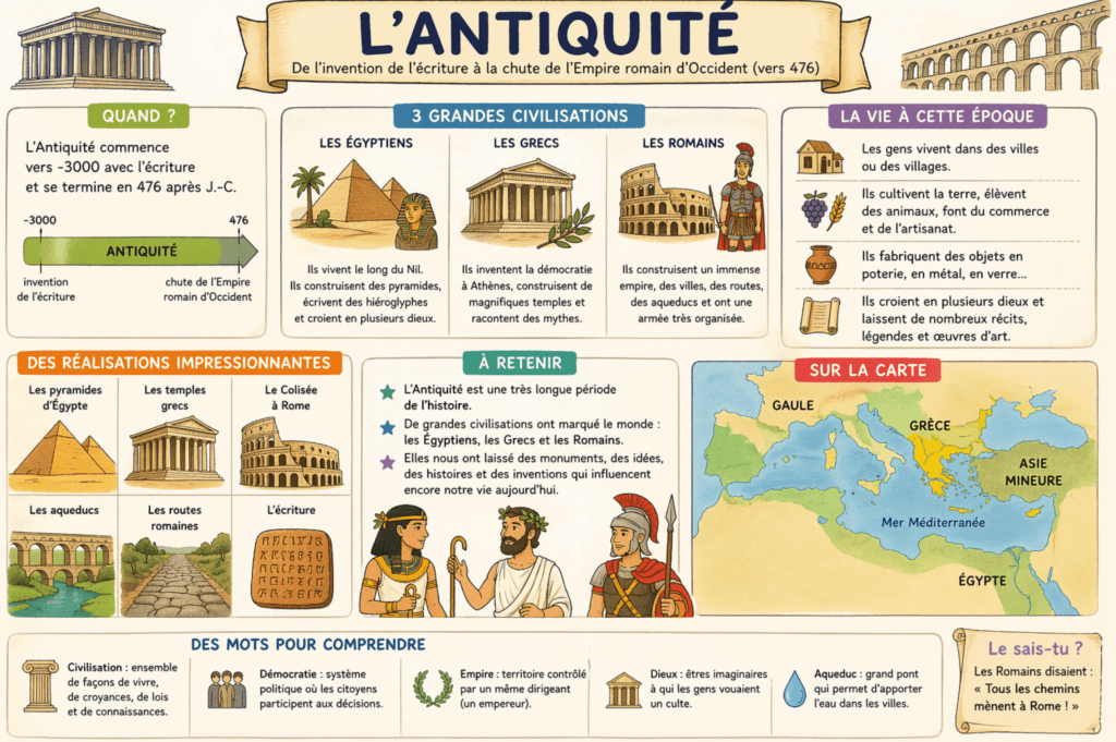 Antiquité cm1
