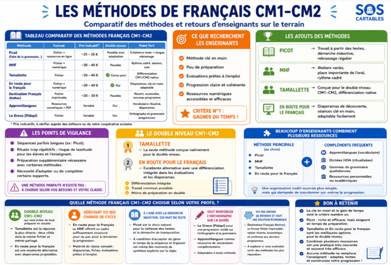 leçons et exercices CM1-CM2,SOS Cartables,Sciences