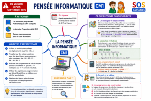 Lire la suite à propos de l’article Nouveaux programmes Maths CM1 : Pensée informatique