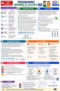 Lire la suite à propos de l’article Nouveaux programmes Maths CM1 : Nombres, calcul et résolution de problèmes