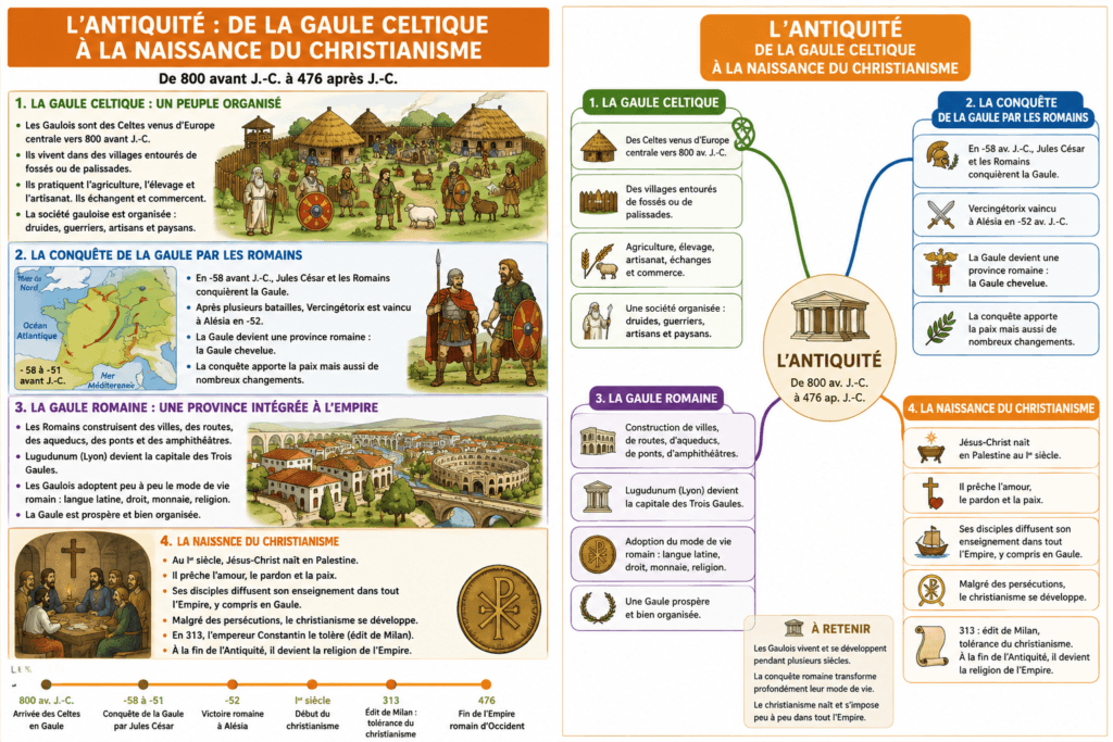 L'Antiquité : toutes les leçons CE2 CM1 CM2 pour tout comprendre