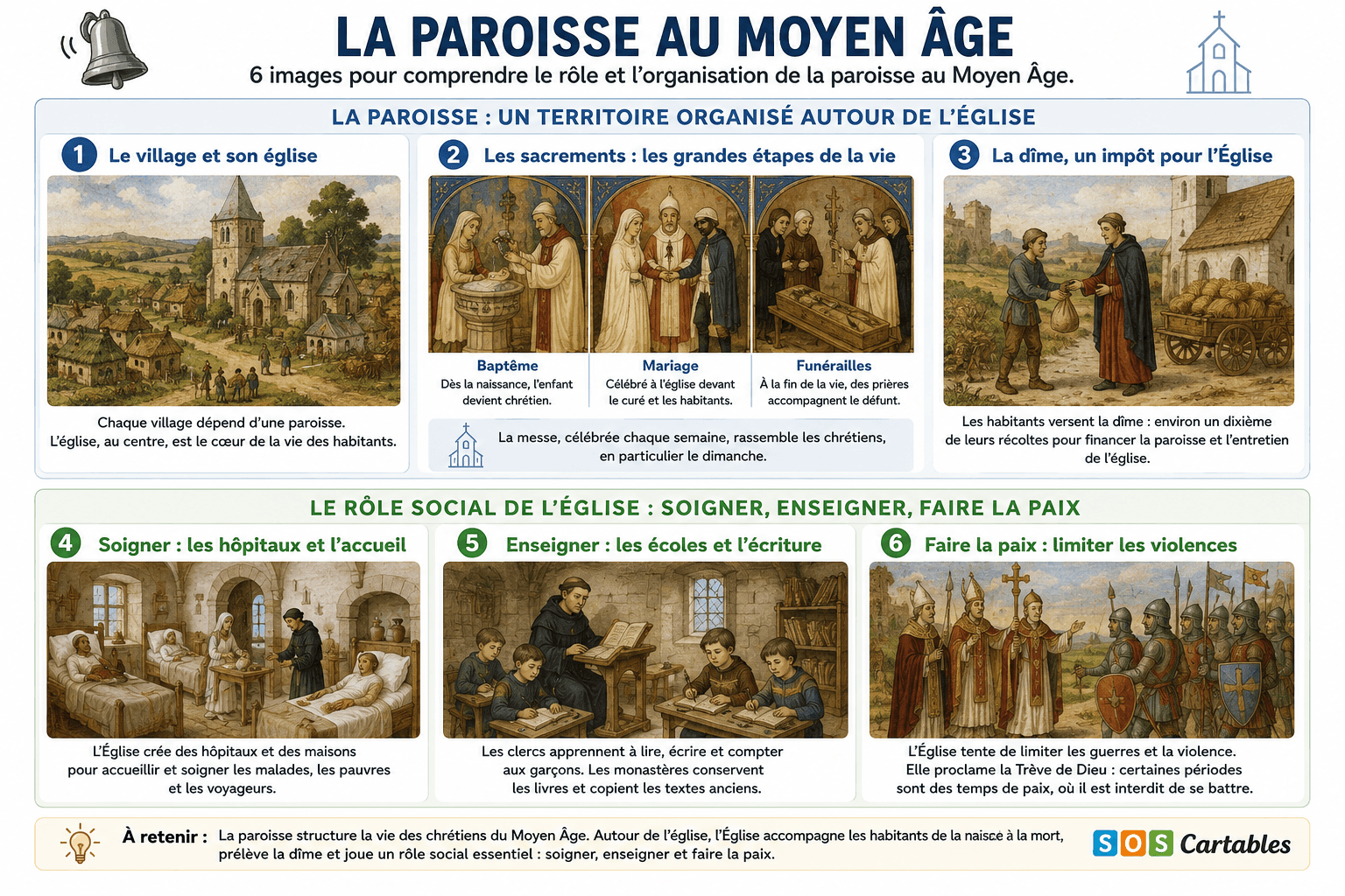 La paroisse CM1 : comment l'Église encadre la vie des chrétiens ? 1 You are currently viewing La paroisse CM1 : comment l’Église encadre la vie des chrétiens ?