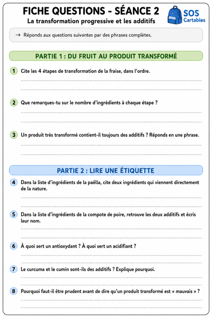 produits agricoles ou transformés,additifs,produits bruts