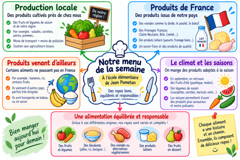 La provenance des aliments - Se nourrir dans le monde CM1 5 leçons et exercices CM1-CM2,SOS Cartables,Sciences