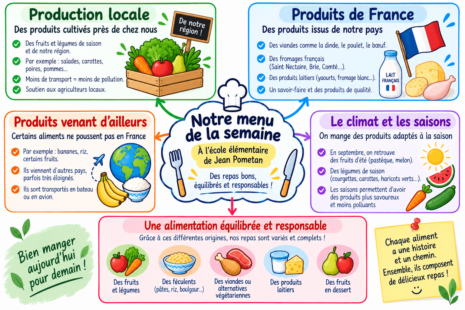 La provenance des aliments - Se nourrir dans le monde CM1 1 You are currently viewing La provenance des aliments – Se nourrir dans le monde CM1